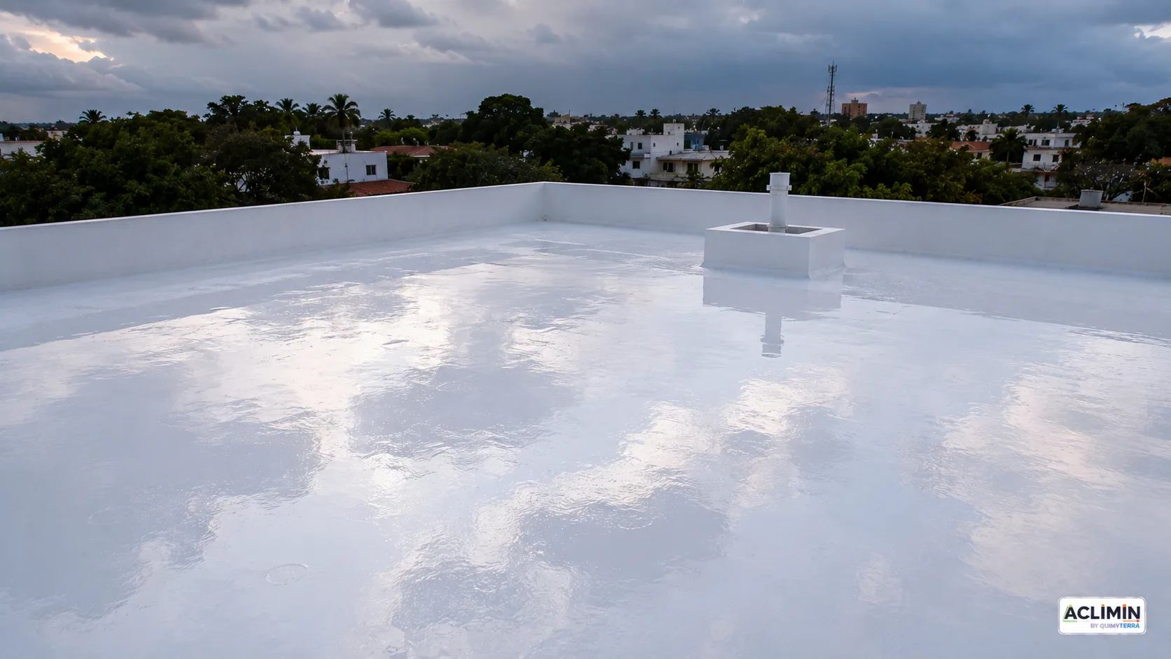Nano Impermeabilizante Reflectante para Techos — 13 años — aplicación real